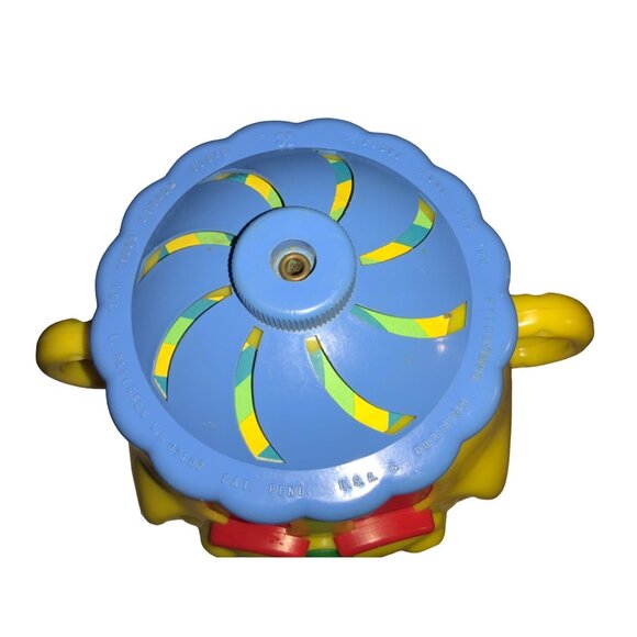 Kohner Bros. Busy Face Baby's Active Toy Gabriel Blue Tongue Vintage 1973 - Picture 4 of 10